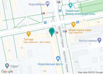 Массажный кабинет на карте