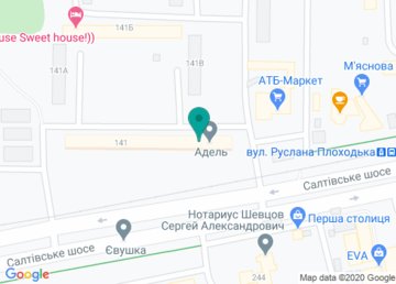 Адель, салон красоты на карте Адель, салон красоты на карте