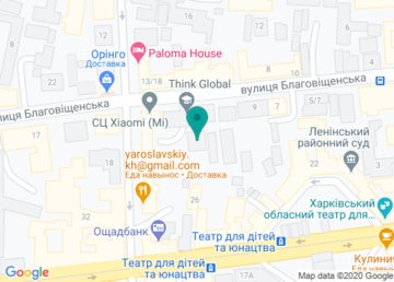 Метод, спортивный клуб на карте