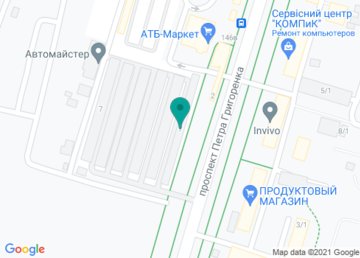 Оптика 1st на карте Оптика 1st на карте