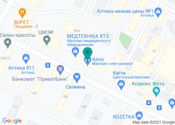 Магазин медицинской техники «Ортосервис» (м. Тракторный завод) на карте