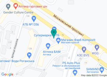 Магазин № 1356 «АТБ-Маркет» на карте
