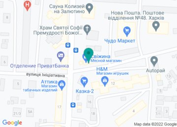 Магазин Свіжина на карте