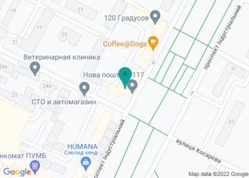 Экспресс-доставка «Новая почта», Отделение №117 на карте