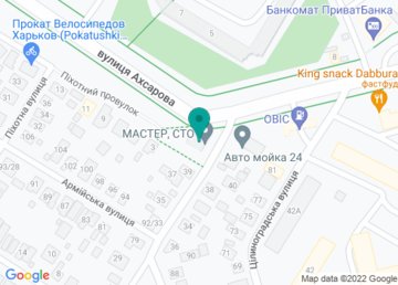 СТО Мастер на карте СТО Мастер на карте