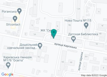 Студии красоты на карте Студии красоты на карте