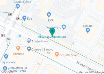 Магазин обуви «Мода Egle Мода» на карте