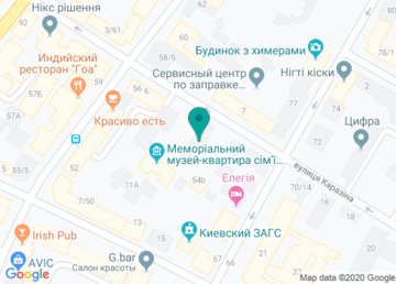 Фотосалон на Каразина на карте Фотосалон на Каразина на карте