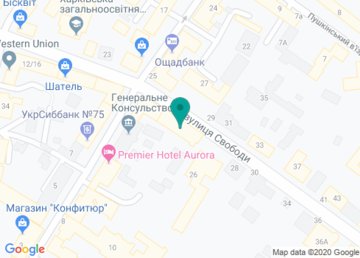 Украинско-бельгийское СП «Транс сервис» на карте Украинско-бельгийское СП «Транс сервис» на карте