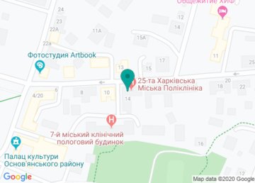 Червонозаводская межрайонная медико-социальная комиссия на карте