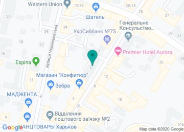 Центр социальных служб для семьи, детей и молодежи Киевского района на карте Центр социальных служб для семьи, детей и молодежи Киевского района на карте