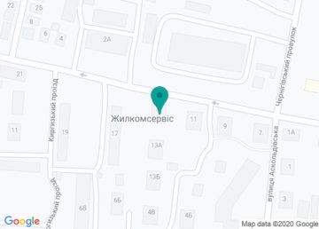 Участок № 21 - Жилкомсервис, Коминтерновский район на карте