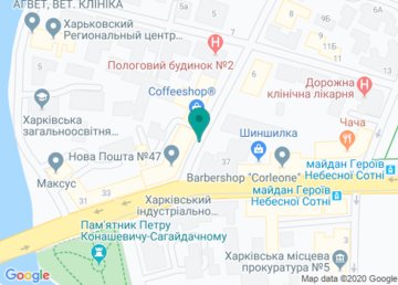 Харьковская областная партийная организация Зеленой экологической партии Украины «Райдуга» на карте Харьковская областная партийная организация Зеленой экологической партии Украины «Райдуга» на карте