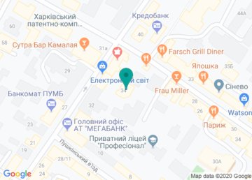 Магазин «Mega Stock» на карте Магазин «Mega Stock» на карте