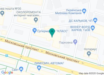 Харьковский городской благотворительный фонд «Благо» на карте Харьковский городской благотворительный фонд «Благо» на карте