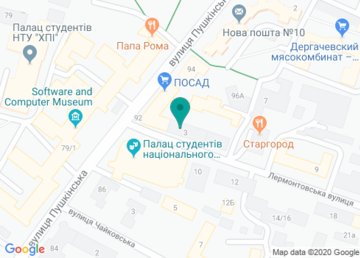 Харьковская областная организация «Всеукраинская экологическая лига» на карте