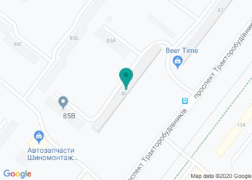 Союз Чернобыль Украина, Московский район на карте