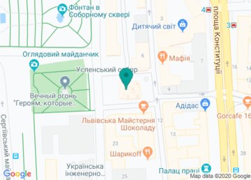 Дом органной и камерной музыки Харьковской областной филармонии на карте Дом органной и камерной музыки Харьковской областной филармонии на карте