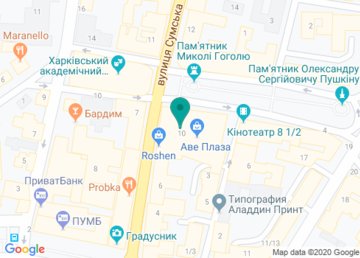 Торгово-офисный центр «Ave Plaza» на карте Торгово-офисный центр «Ave Plaza» на карте