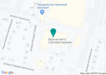 Наружная и внутренняя реклама «Симметрия» на карте