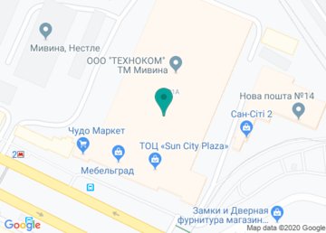 Торгово-офисный центр «Sun City Plaza» на карте Торгово-офисный центр «Sun City Plaza» на карте