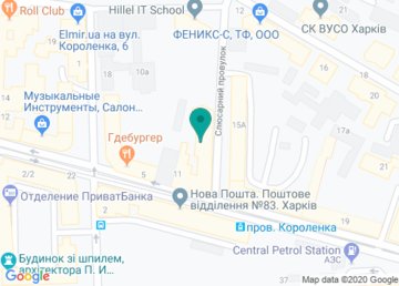 Студия «Wonder» на карте Студия «Wonder» на карте