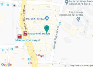 Полиграфический центр «Книгоплёт» на Пушкинской на карте Полиграфический центр «Книгоплёт» на Пушкинской на карте