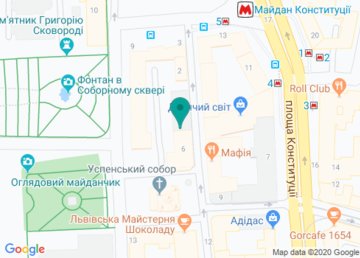 Сеть книжных магазинов «Литера Нова» на карте