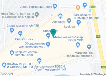 Авторынок «Лоск» на карте Авторынок «Лоск» на карте