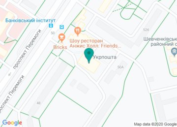 Мегабанк, Пункт приема коммунальных платежей №58 на карте Мегабанк, Пункт приема коммунальных платежей №58 на карте