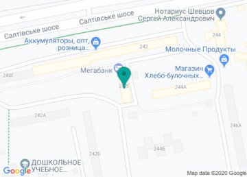 Мегабанк, Пункт приема коммунальных платежей №37 на карте Мегабанк, Пункт приема коммунальных платежей №37 на карте