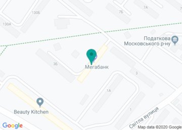 Мегабанк, Пункт приема коммунальных платежей №52 на карте Мегабанк, Пункт приема коммунальных платежей №52 на карте