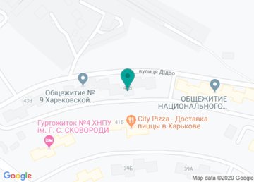 Общежитие, Харьковский Национальный Технический Университет Сельского Хозяйства им. П. Василенко на карте