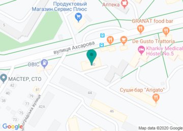 Общежитие № 13, Харьковский Национальный Университета Искусств им. И. П. Котляревского на карте Общежитие № 13, Харьковский Национальный Университета Искусств им. И. П. Котляревского на карте