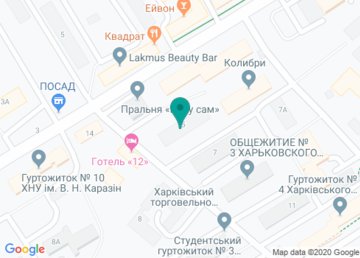 Общежитие № 1, Украинская Инженерно-Педагогическая Академия (УИПА) на карте