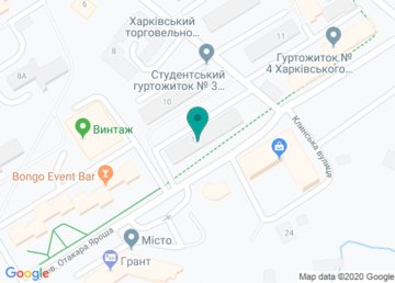 Общежитие № 4, Харьковский Национальный Университет Городского Хозяйства им. А.Н. Бекетова (ХНУГХ) на карте