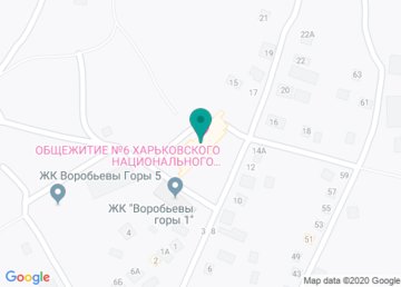 Общежитие № 6, Харьковский Национальный Автомобильно-Дорожный Университет (ХНАДУ) на карте