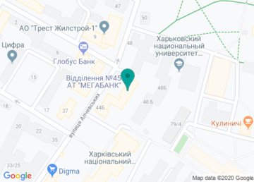 Общежитие № 7, Харьковский Национальный Университет им. Каразина (ХНУ) на карте