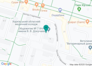 Общежитие № 7, Харьковский Национальный Аграрный Университет им. В.В. Докучаева (ХНАУ) на карте