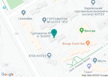 Общежитие № 6, Харьковский Национальный Университет Радиоэлектроники (ХНУРЭ) на карте