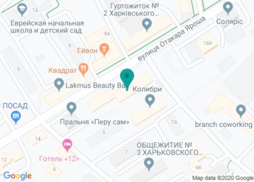 Общежитие № 1, Харьковская Государственная Академия Культуры (ХГАК) на карте