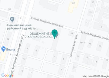 Общежитие № 7 «Академическое», Харьковский Национальный Экономический Университет (ХНЭУ) на карте