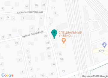Специальный учебно-воспитательный комплекс І–ІІ ступеней № 2 для детей с нарушениями умственного развития на карте Специальный учебно-воспитательный комплекс І–ІІ ступеней № 2 для детей с нарушениями умственного развития на карте
