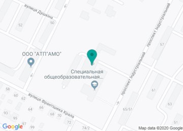 Специальная общеобразовательная школа-интернат I–III № 6 ступеней для детей со сниженным слухом на карте Специальная общеобразовательная школа-интернат I–III № 6 ступеней для детей со сниженным слухом на карте
