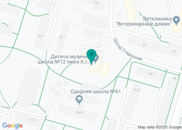 Детская музыкальная школа № 12 им. К.И. Шульженко на карте