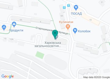 Школа искусств Киевского района на карте Школа искусств Киевского района на карте