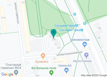 Cпециализированное коммунальное предприятие «Харьковзеленстрой» на карте Cпециализированное коммунальное предприятие «Харьковзеленстрой» на карте