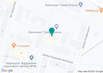 Институт проблем машиностроения им. А.Н. Подгорного НАН Украины на карте Институт проблем машиностроения им. А.Н. Подгорного НАН Украины на карте