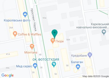 Институт сцинтилляционных материалов НАН Украины на карте Институт сцинтилляционных материалов НАН Украины на карте