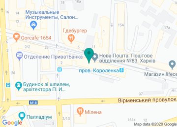 Харьковский научно-исследовательский проектно-конструкторский институт «Энергопроект» на карте